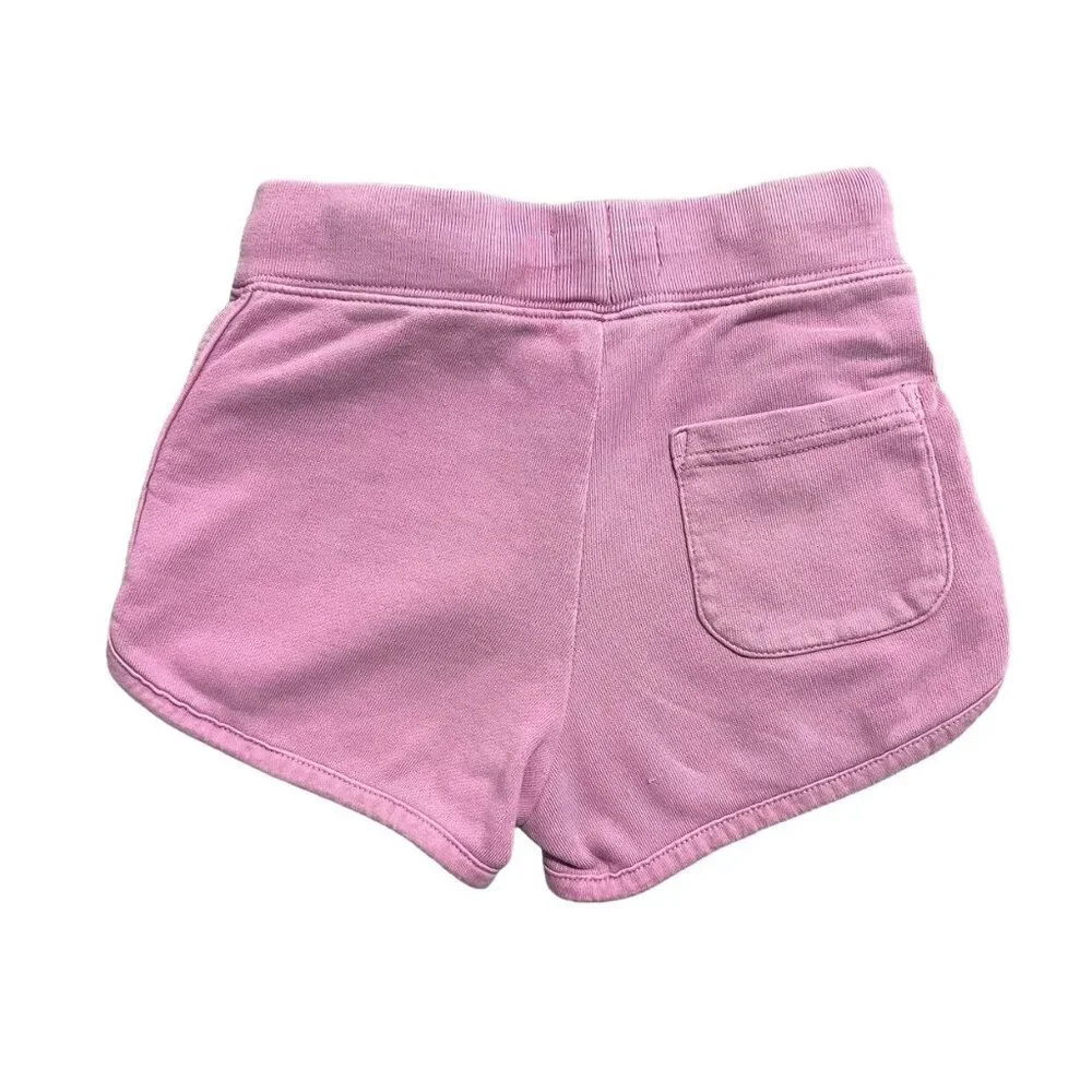 Mini Boden 4Y Lilac French Terry Pull-On Shorts